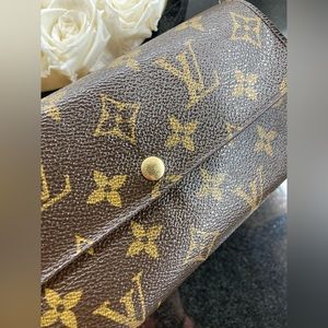 LV Louis Vuitton Monogram - Browns Portefeuille Long Wallet